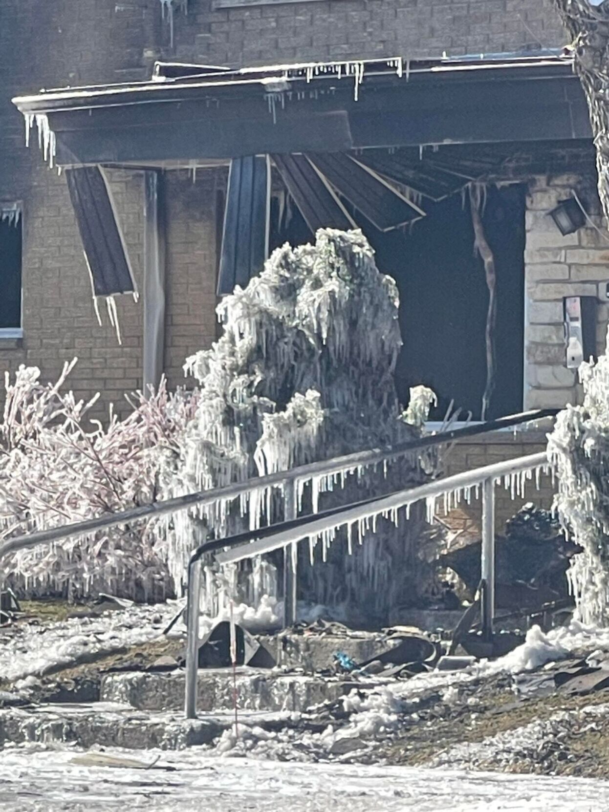 Anthony Lane Fire, the next day